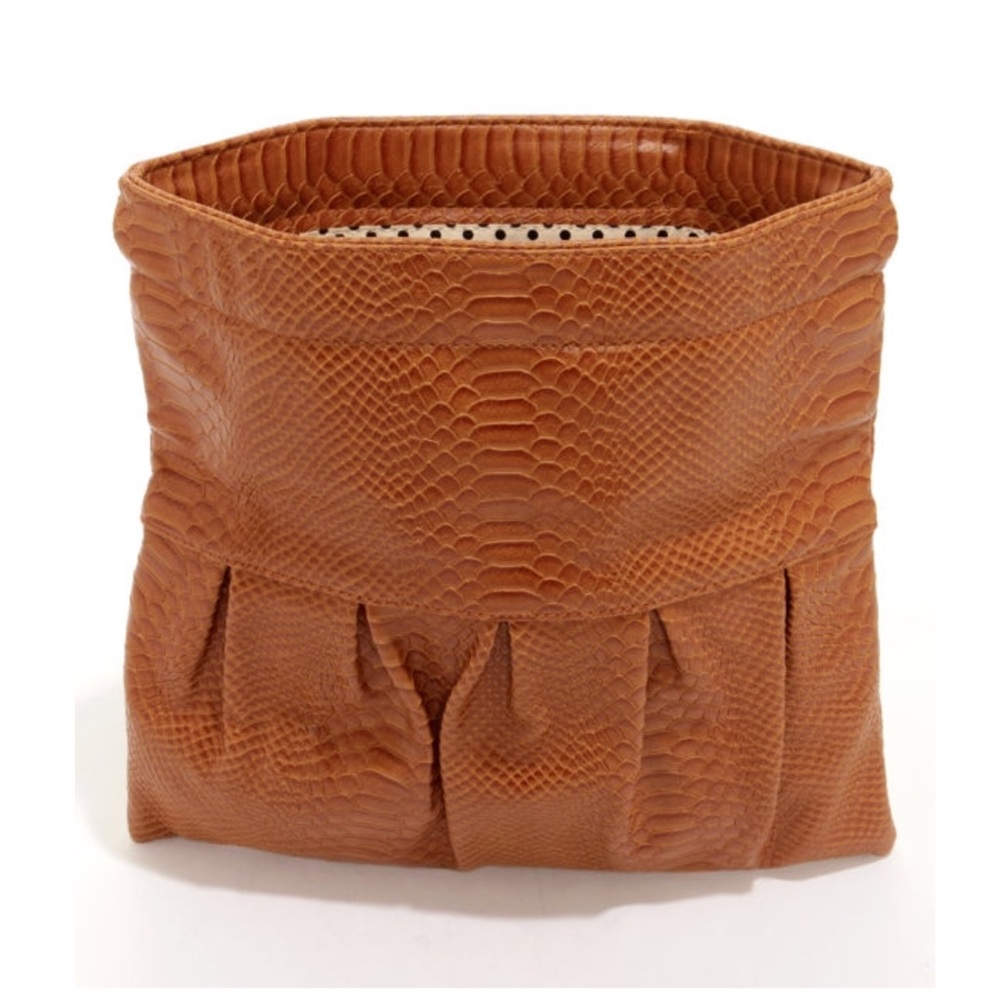 Urban Expressions Burgundy Python My Way Clutch - image 3